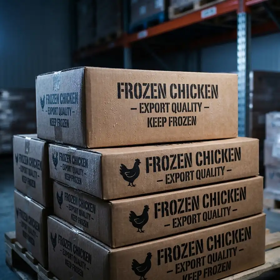Frozen chicken export carton wholesale packaging - Saqoor Al Shaheen Dubai